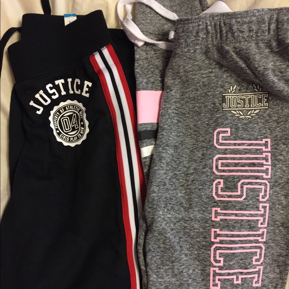 COPY - Justice joggers size 8